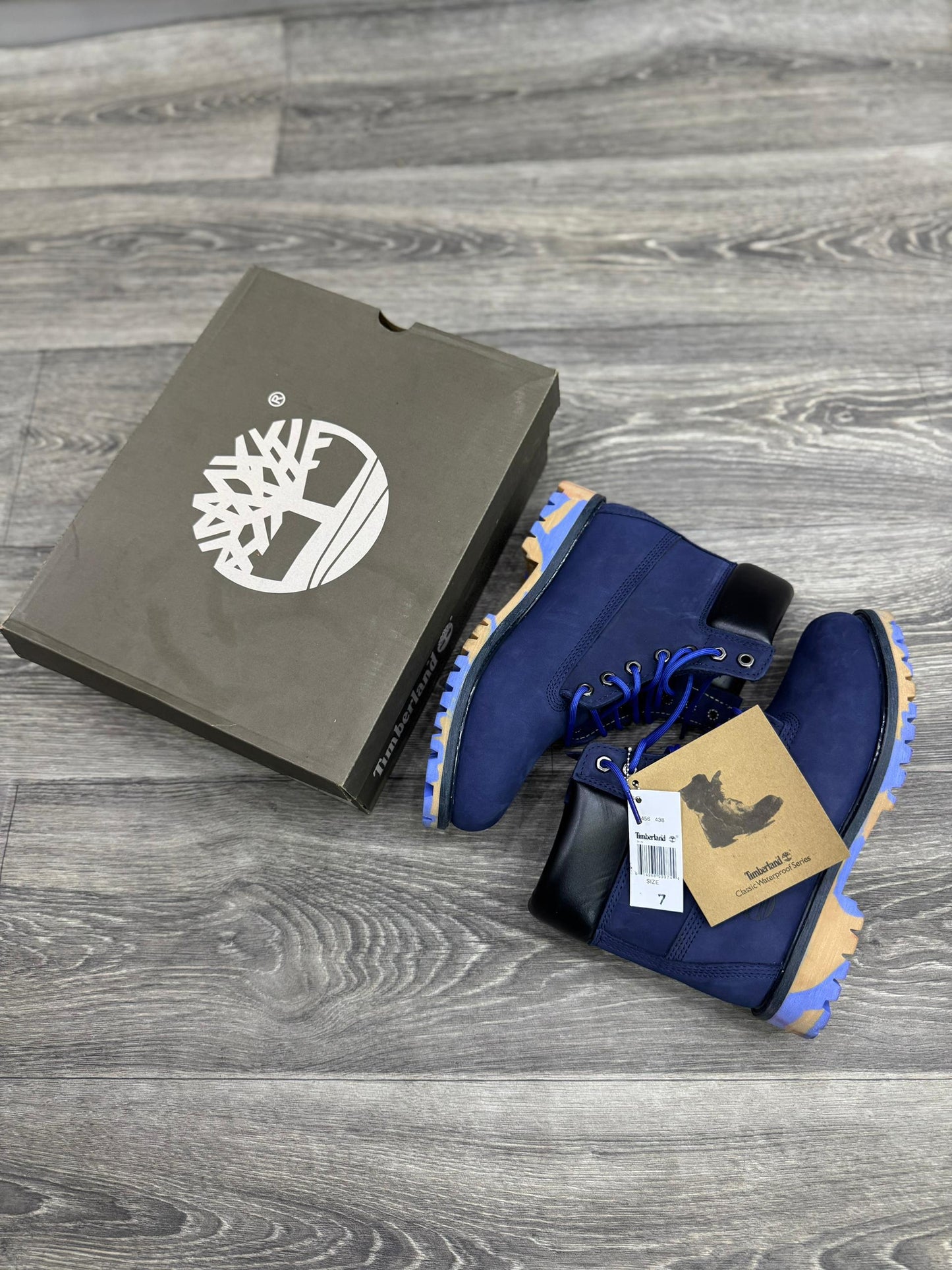 Timberland Premium 6 pouces, bleu marine