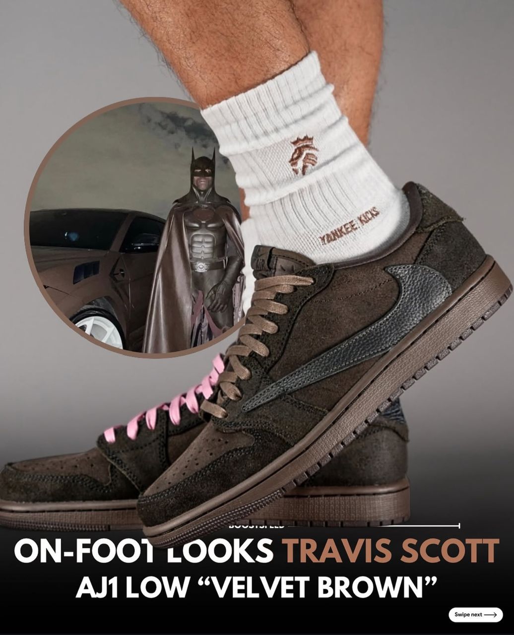 Travis Scott x Air Jordan 1 Low OG « Dark Mocha