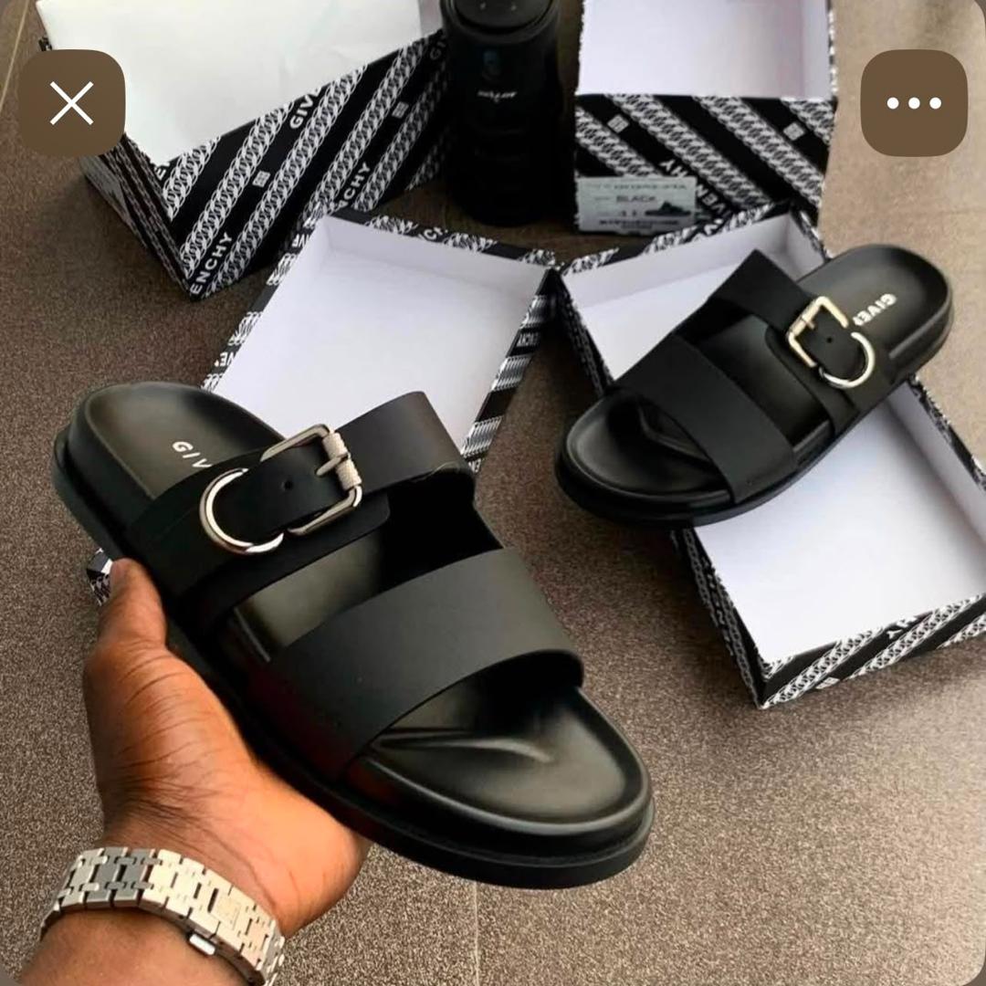 Givenchy Voyou Double Strap Sandals