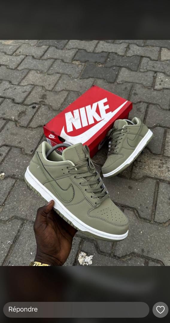 baskets Nike Dunk Low PRM Neutral Olive.