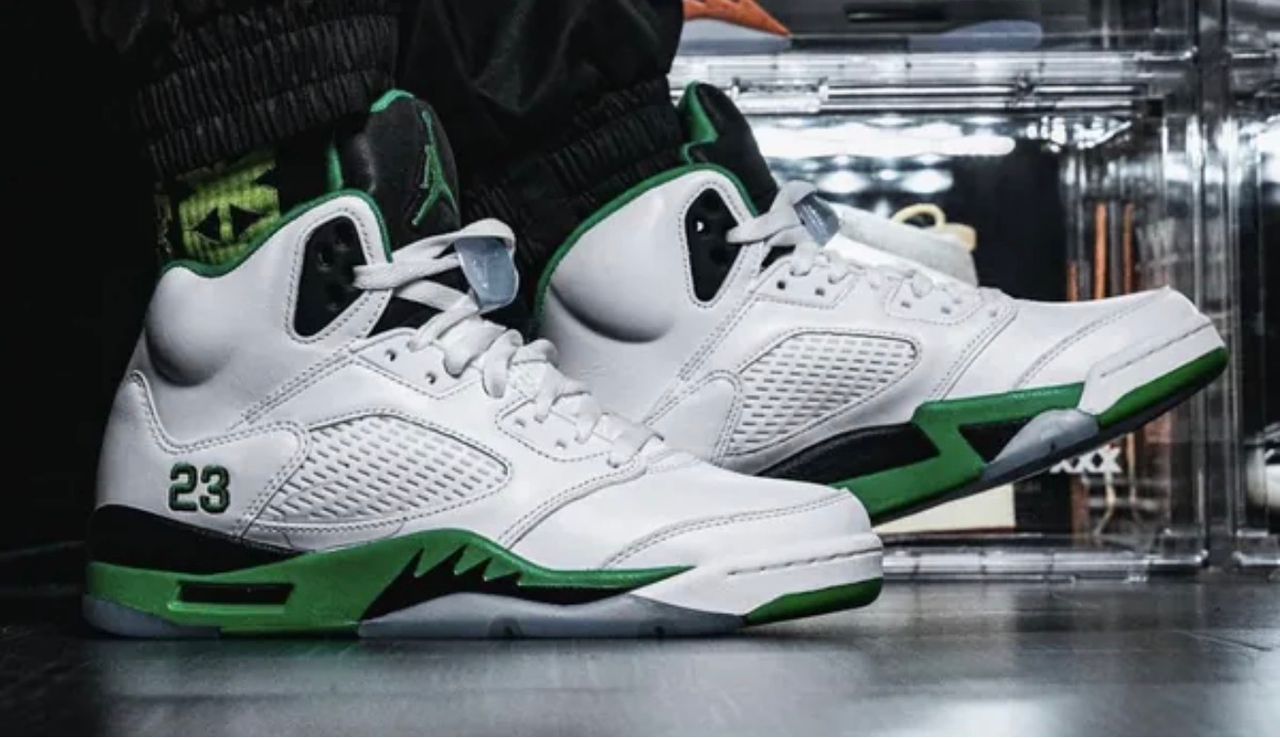 Jordan Brand Air Jordan 5 Retro Lucky Green.