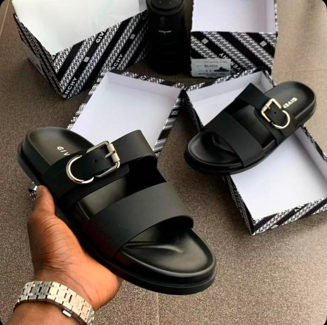 Givenchy Voyou Double Strap Sandals