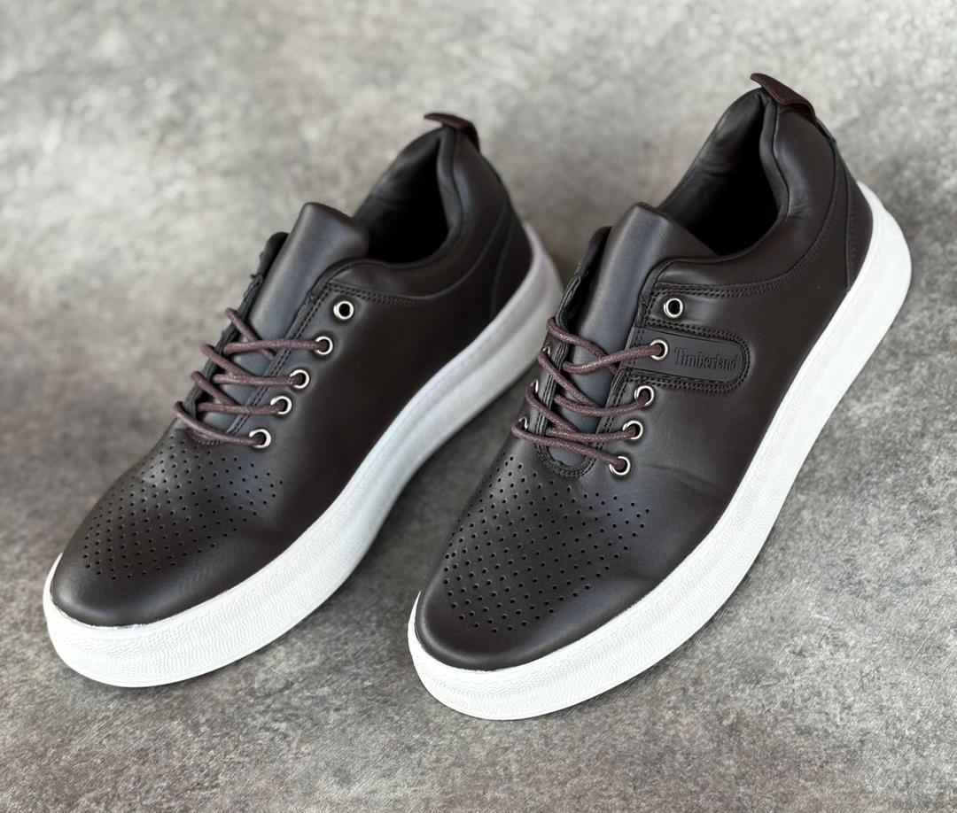 Timberland en cuir noir