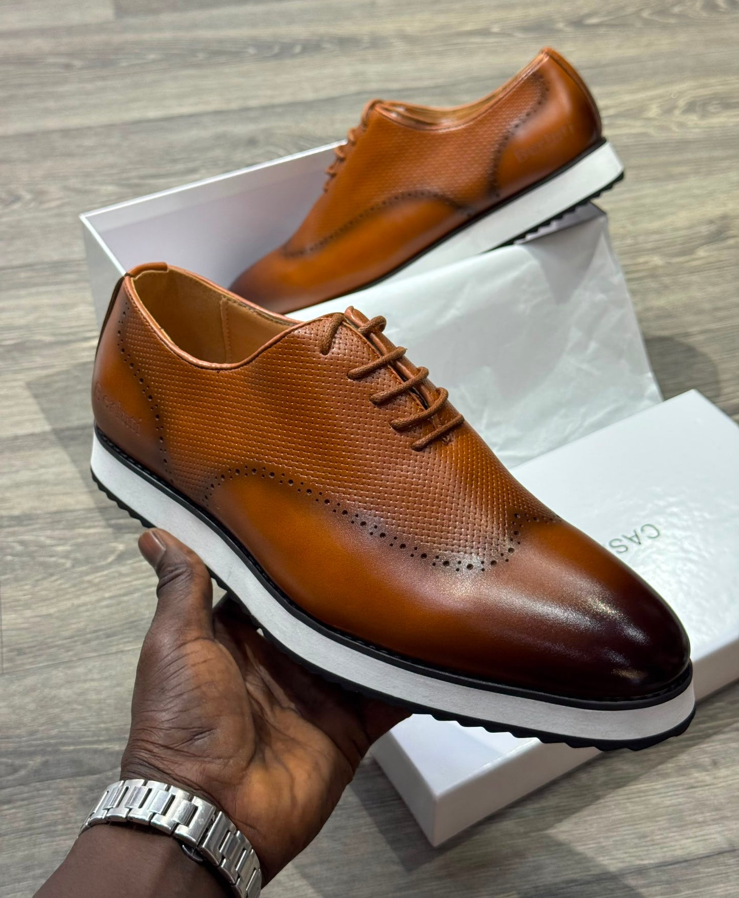 Berluti Oxford sneaker)