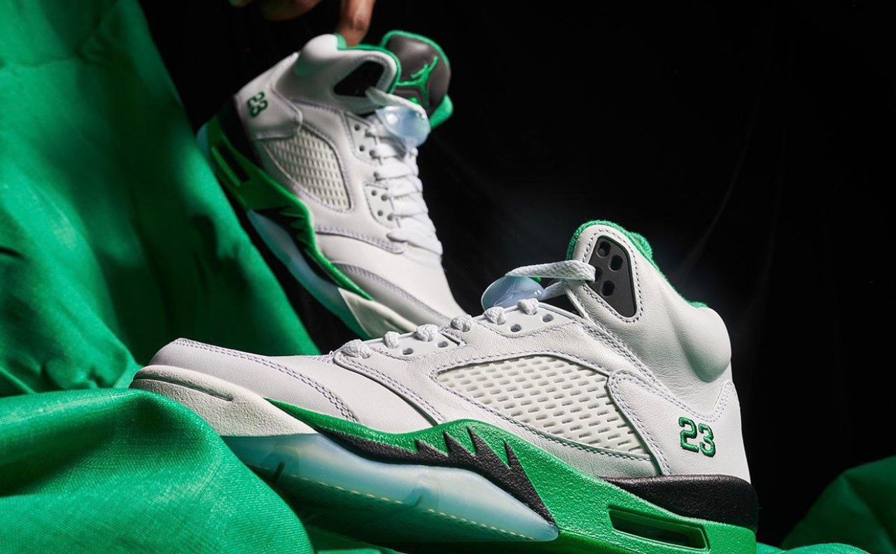 Jordan Brand Air Jordan 5 Retro Lucky Green.