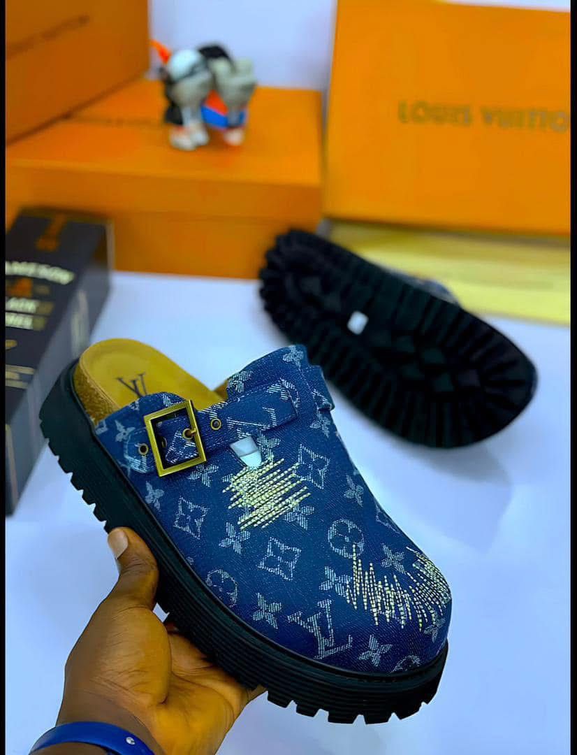 mules sabots plates confort LV Cosy de