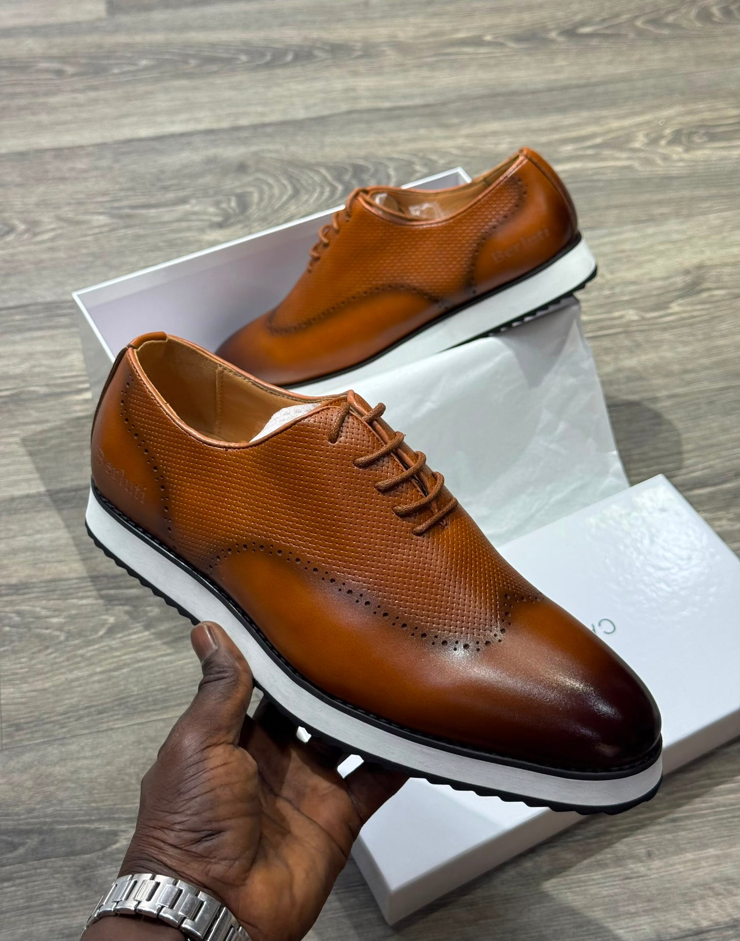 Berluti Oxford sneaker)