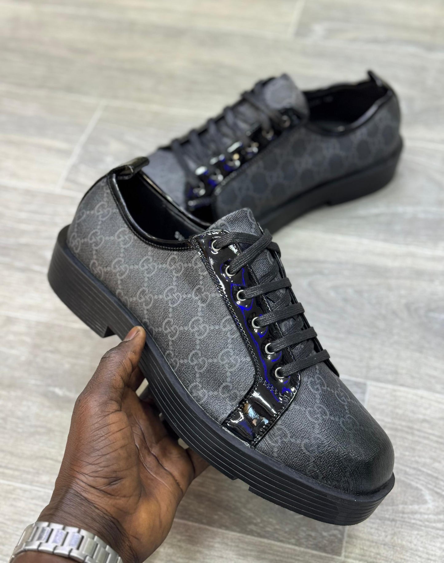 baskets de luxe de la marque Gucci.