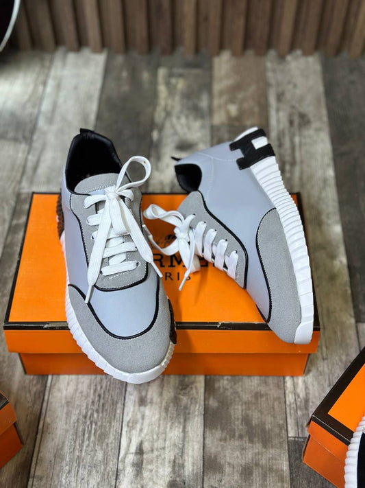 sneakers Bouncing Hermès en toile H