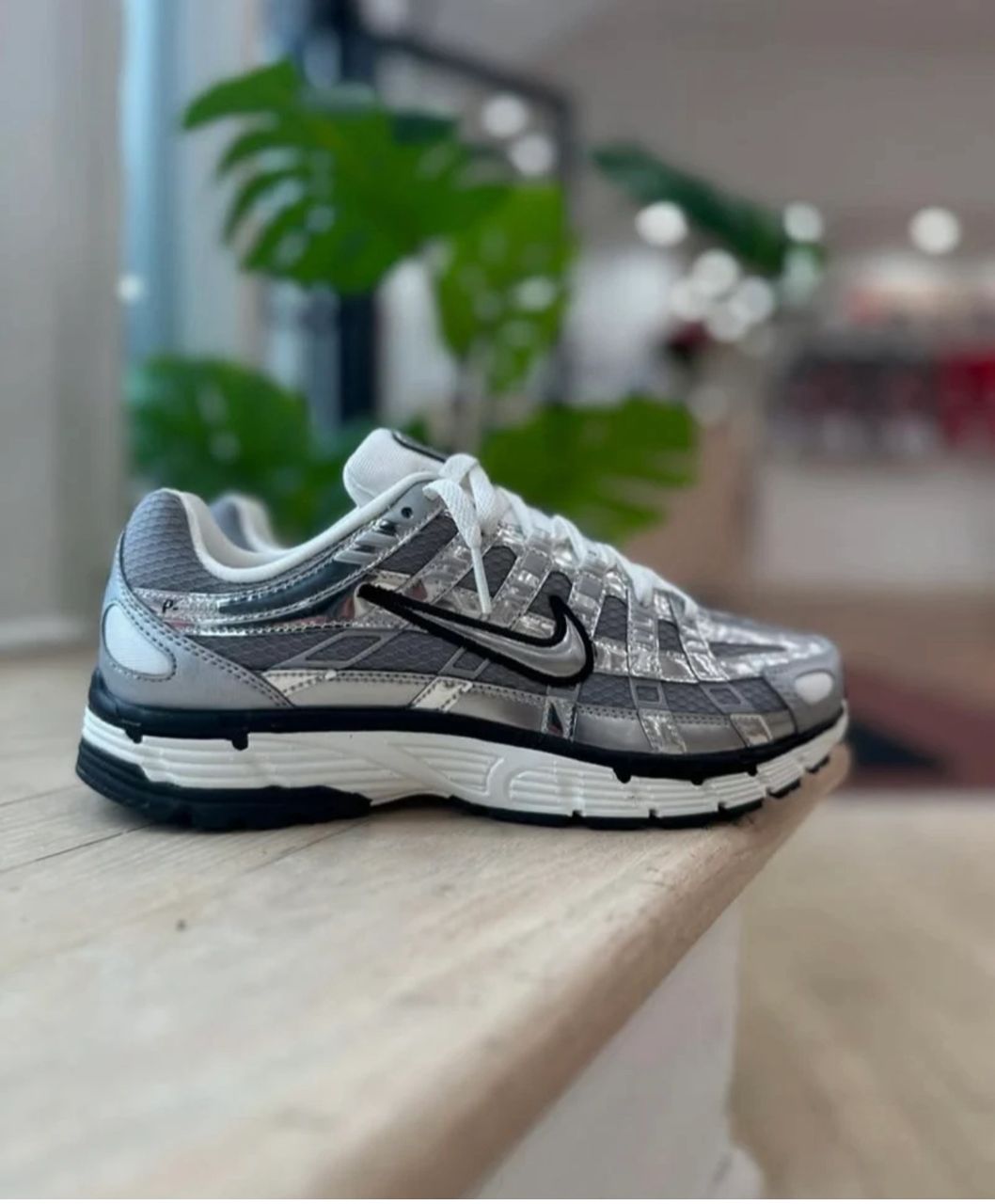 Nike P-6000 Metallic Silver.