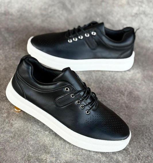 Timberland en cuir noir