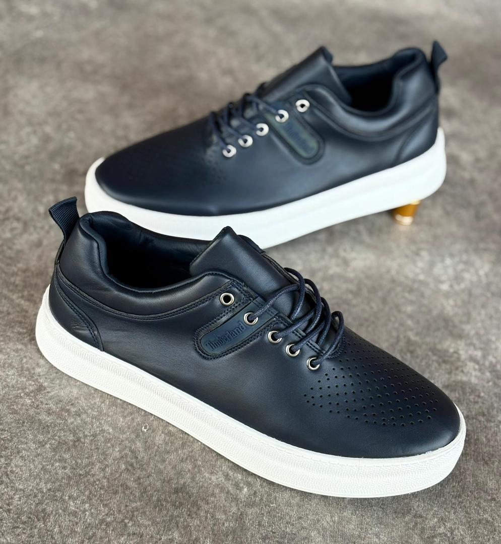 Timberland en cuir noir