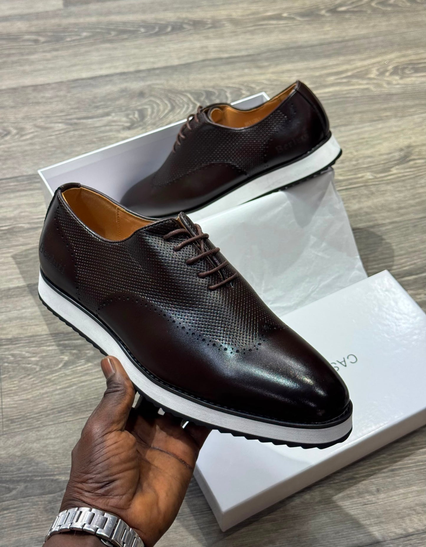 Berluti Oxford sneaker)