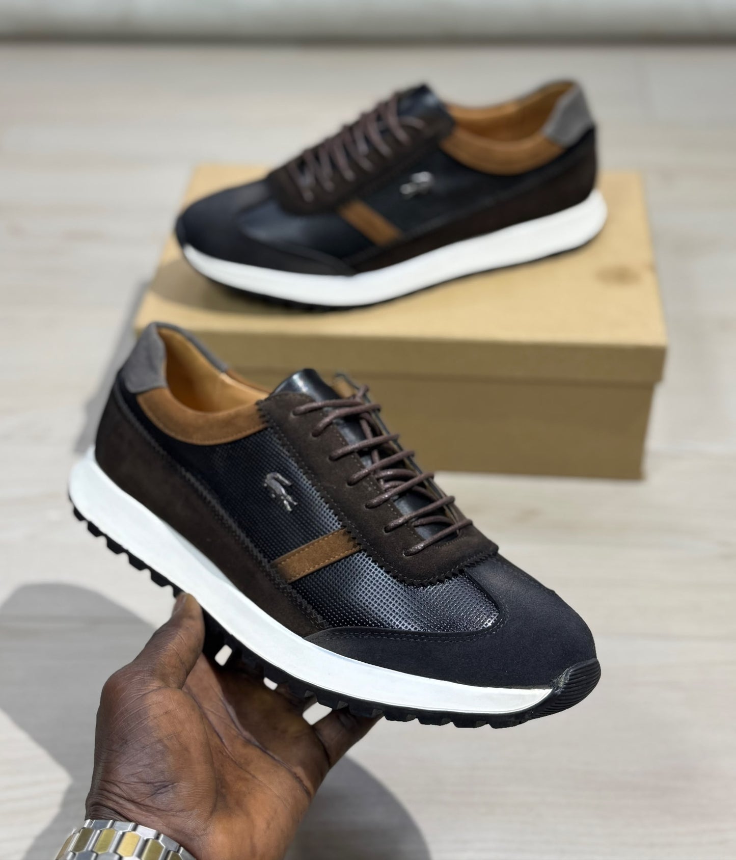Baskets lacoste