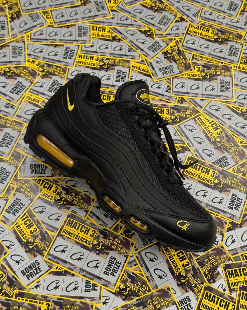 Nike Air Max 95 Corteiz Honey Black.