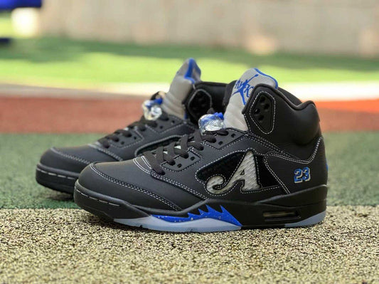 Air Jordan 5 x Awake NY "Black Racer Blue