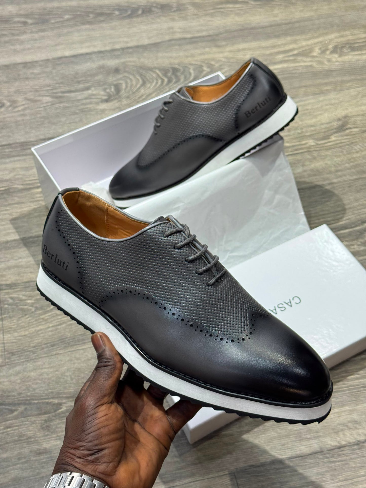 Berluti Oxford sneaker)