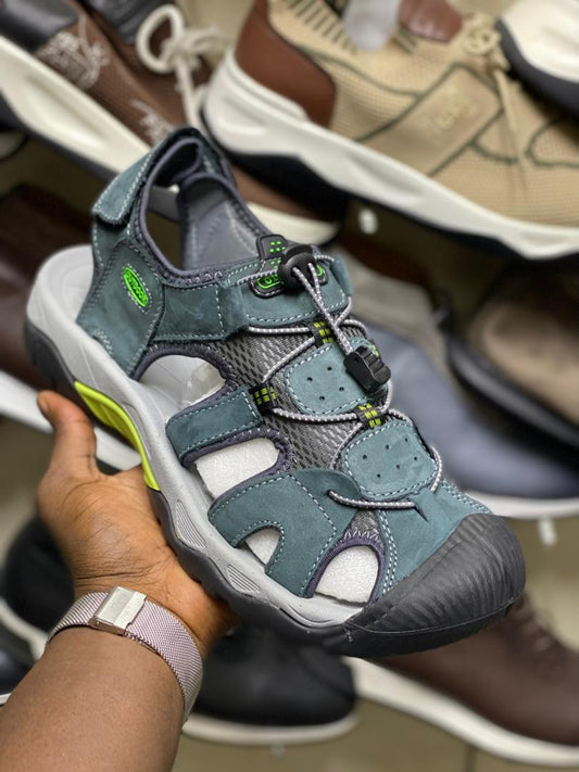 Outdoor Hiking Leather Closed Toe).